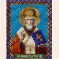 Набор для вышивания бисером PANNA "Икона Святителя Николая Чудотворца"